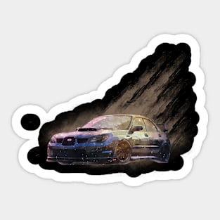 Rally Sti Sticker